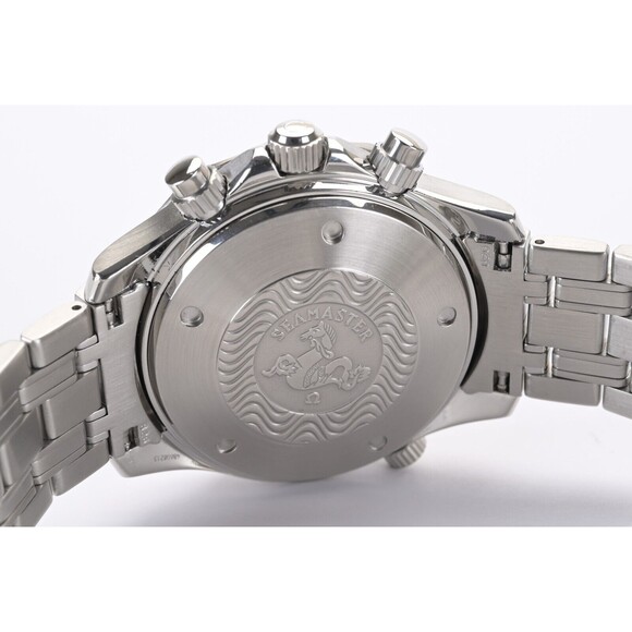 OMEGA Seamaster Diver 2599.8 Professional 41mm Chronograph Blue Men's Watch - Picture 9 of 13